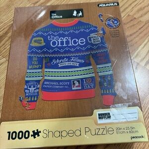 The Office Themed Sweater Puzzle 1000 pieces NEW